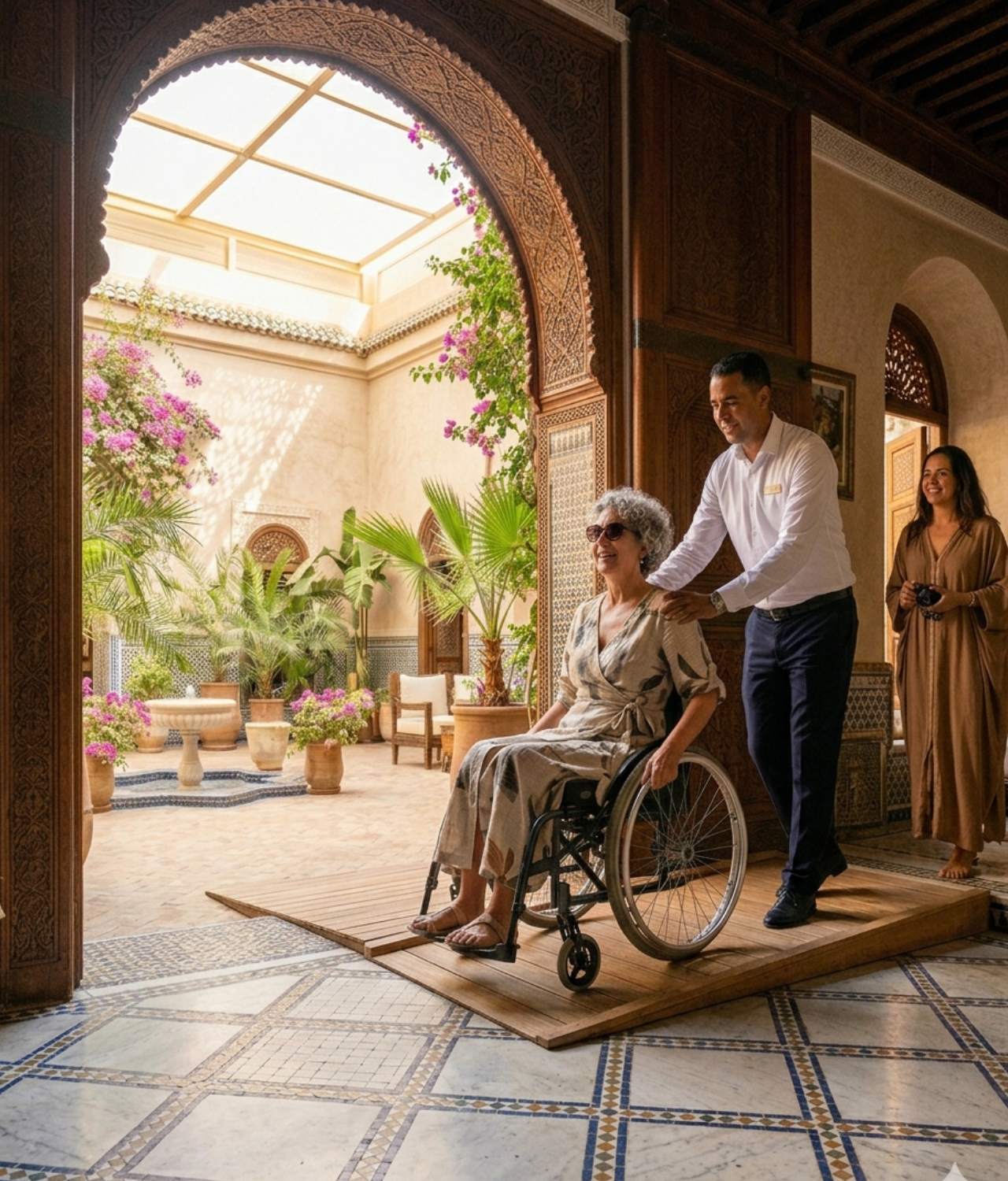 Accessible Luxury: A Wheelchair User's Guide to the Agafay Desert