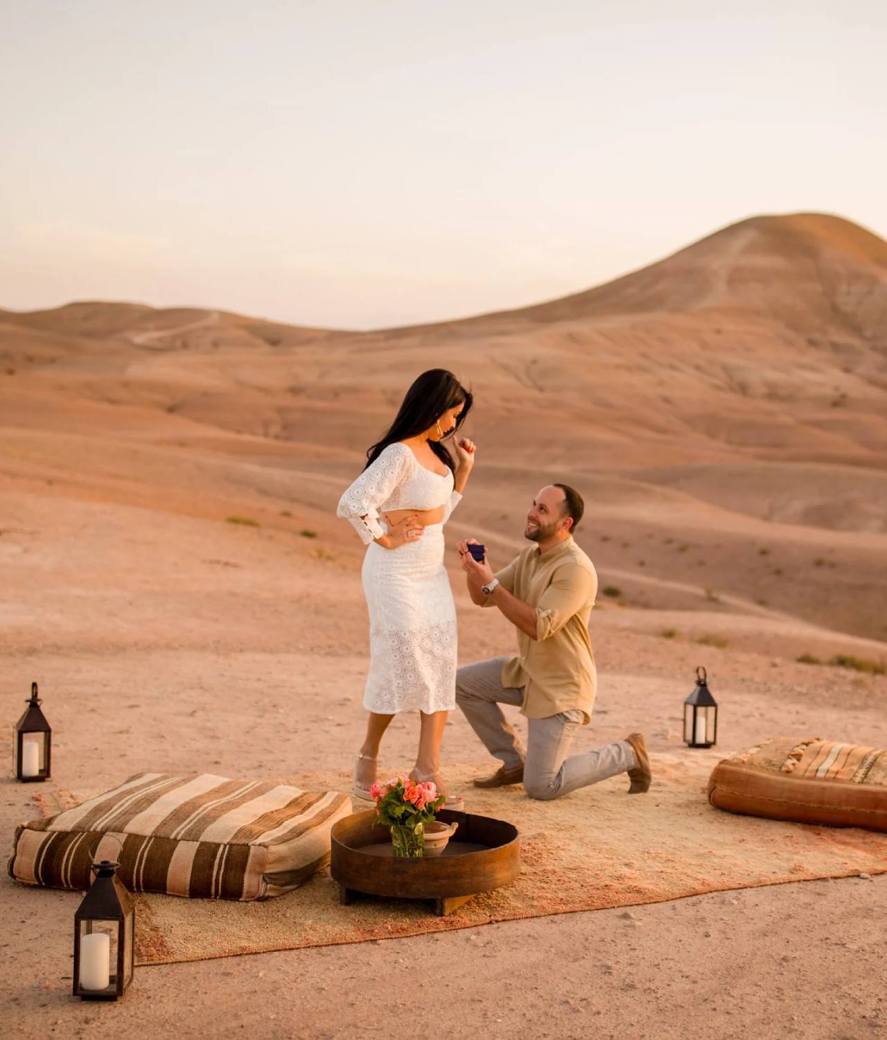 Agafay Desert Marriage Proposals: How to Plan the Perfect Sunset Moment