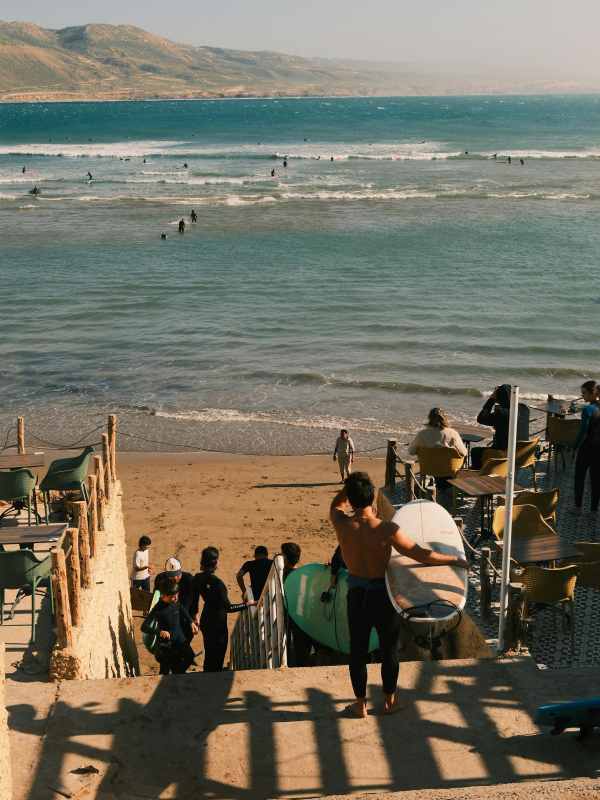 Coastal surf and beach luxury experience