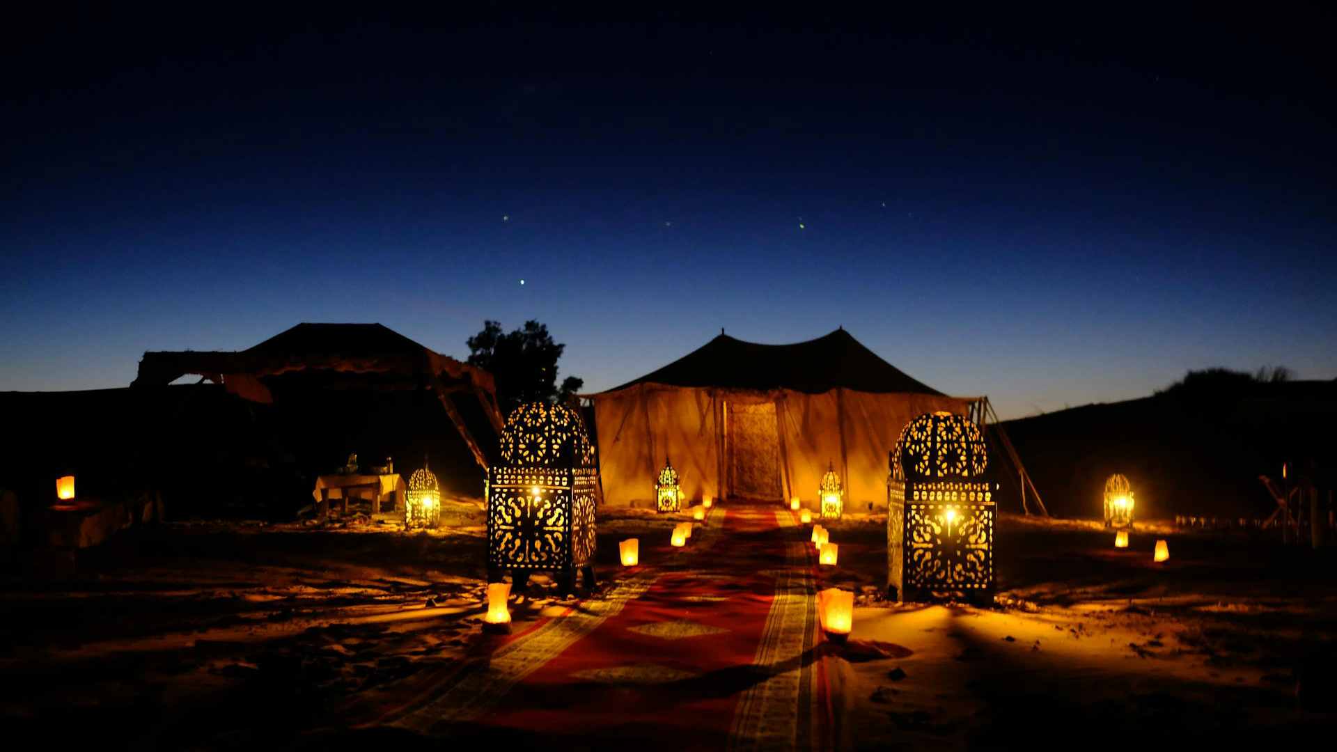 Luxury Moroccan wedding ceremony